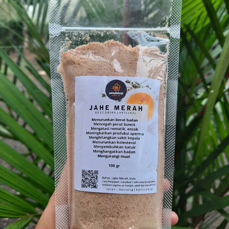 

SERBUK JAHE MERAH HERBAL ASLI 100% ORIGIONAL