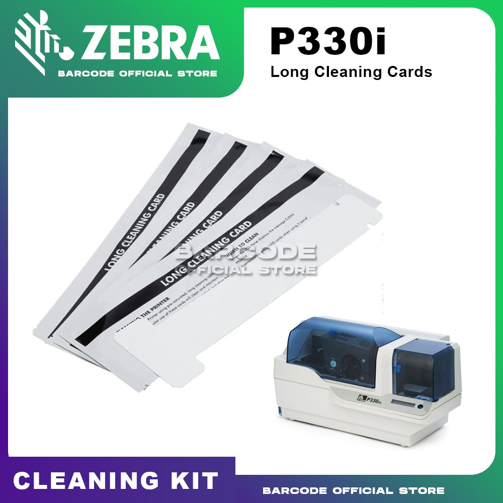 Long Cleaning Kit ID Card Printer Zebra P330i - SATUAN