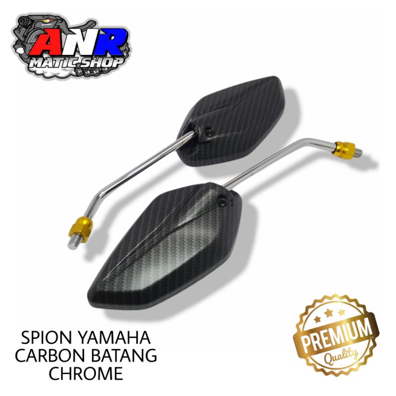 Spion Carbon Chrome Yamaha Jupiter z mx vega r rr new zr mio nouvo soul z1 robot IMPORT