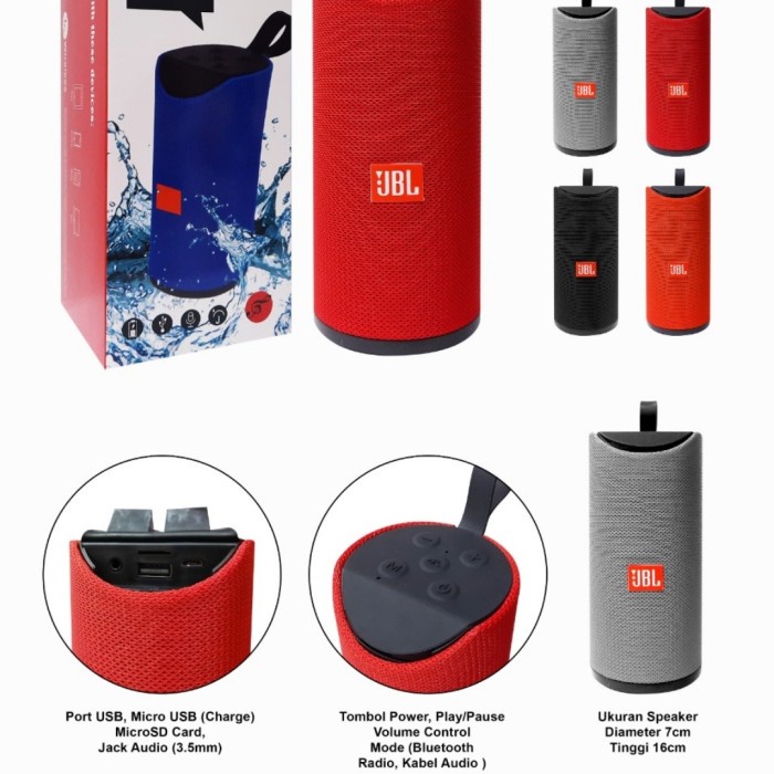 Speaker mini Bluetooth portable TG-113 Speaker Wireless(M2R4) ✅COD Speaker bluetooth nirkabel portab