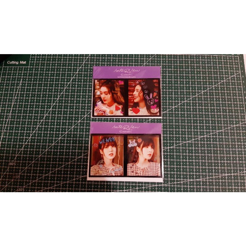 [ TAKEALL ONLY ] FILMSET IRENE WENDY BEYOND LIVE QUEENDOM FILM SET PHOTOCARD PC
