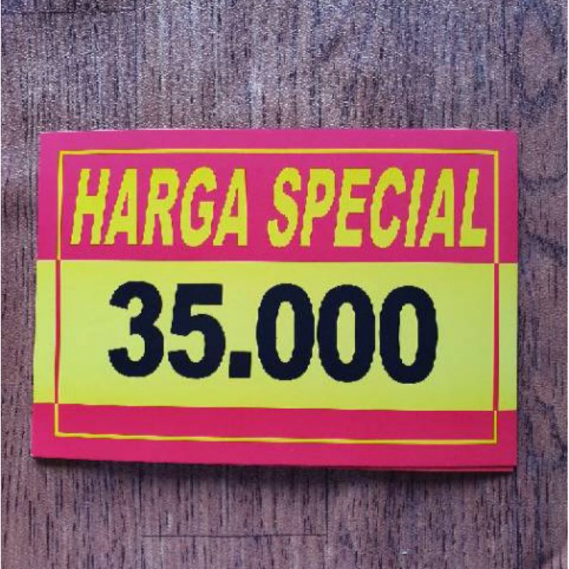 

Papan Harga 1 Lrmbar