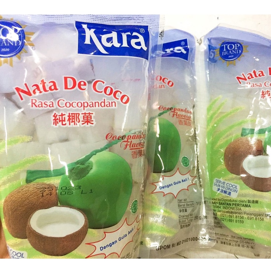 Nata De Coco Kara Rasa Cocopandan Dengan Gula Asli