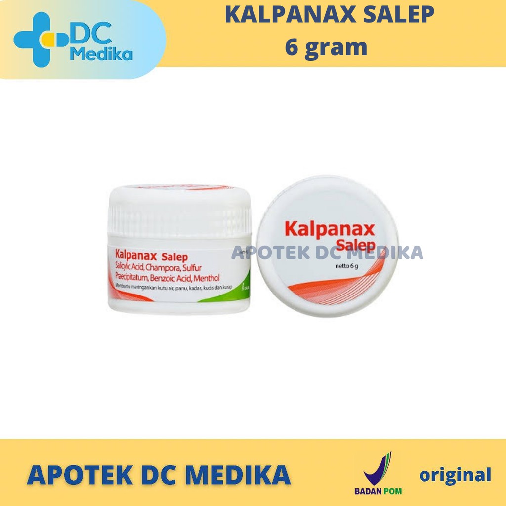 KALPANAX SALEP 6 GRAM / KRIM ANTI JAMUR