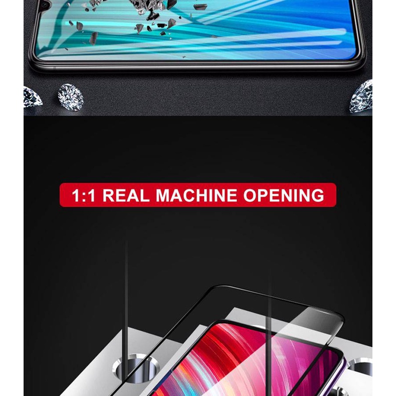 Full Tempered Glass on the Redmi 7 7A 8 8A 9 9A 9C Glass For Xiaomi Redmi Note 7 8 9 Pro 9S 8T Screen Protector Protective Film