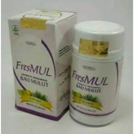 Obat herbal ampuh mengobati bau mulut yang tidak sedap dengan kapsul fresmul alami berkualitas ASLI 100% HERBAL