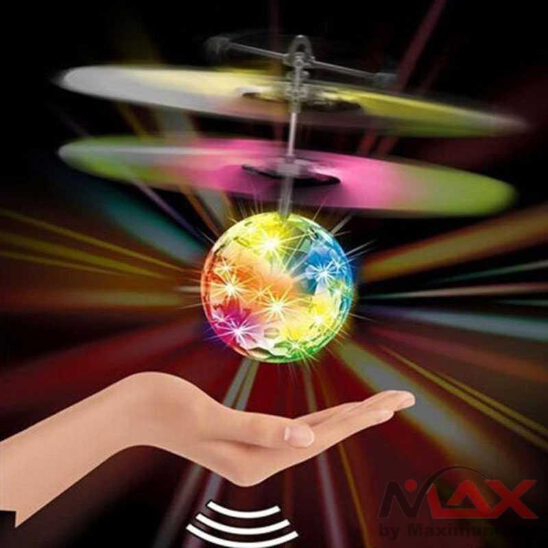 Bola Terbang Mainan seru Helikopter bola terbang kelap kelip warna warni Recharge USB Flying Ball Luminous Kid Flight Balls Electronic Infrared Induction Aircraft Remote Control Toys LED Light Mini Helicopter