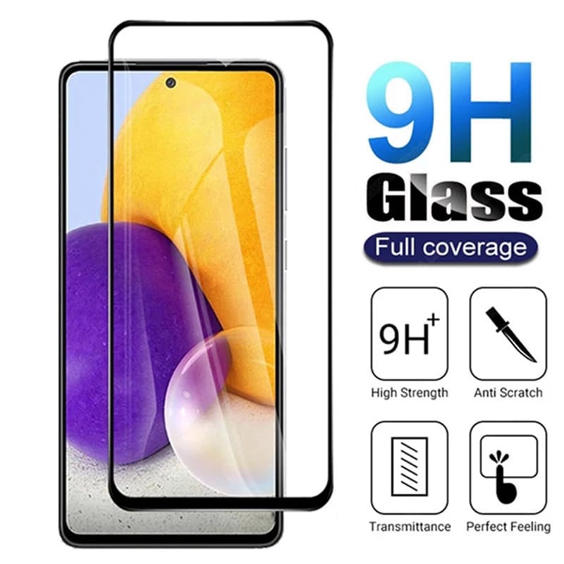 PROMO Tempered Glass SAMSUNG A32 TG Layar FULL COVER Black Premium Screen Protector FULL Screen