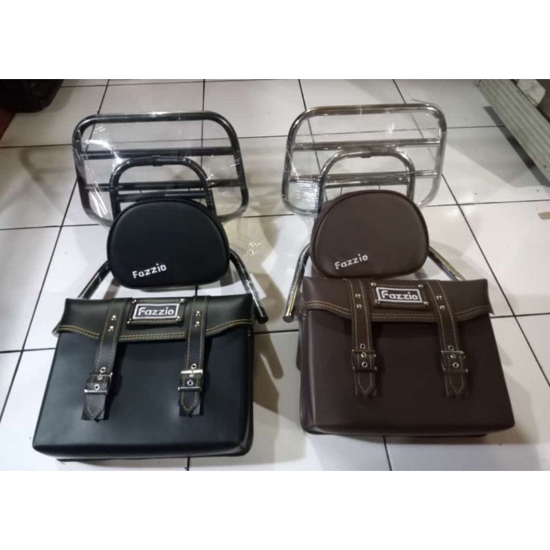 Backrack fazzio. sandaran belakang Yamaha fazzio / aksesoris fazzio