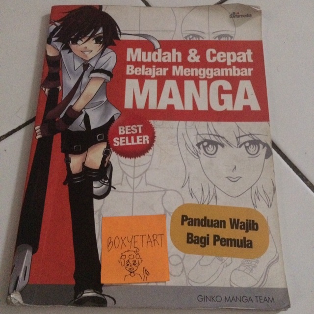 Buku “Mudah dan Cepat Belajar Menggambar Manga”
