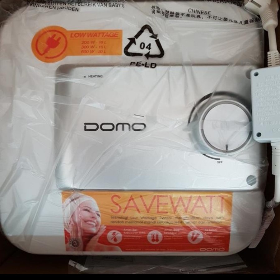 Electric Water Heater Domo DA4010 / Pemanas Air Listrik 10Liter Domo DA 4010