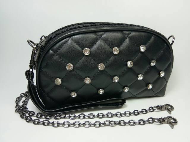 DOMPET MINI DIAMOND SLING !!!