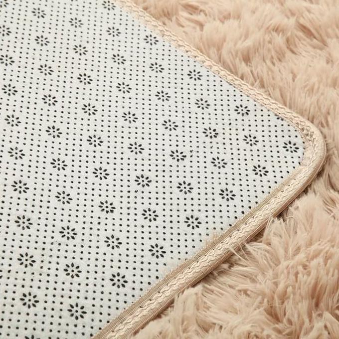 Terbaru Karpet Bulu Korea Lembut Shaggy Karpet Velvet Yoga Anti Skid 100X150