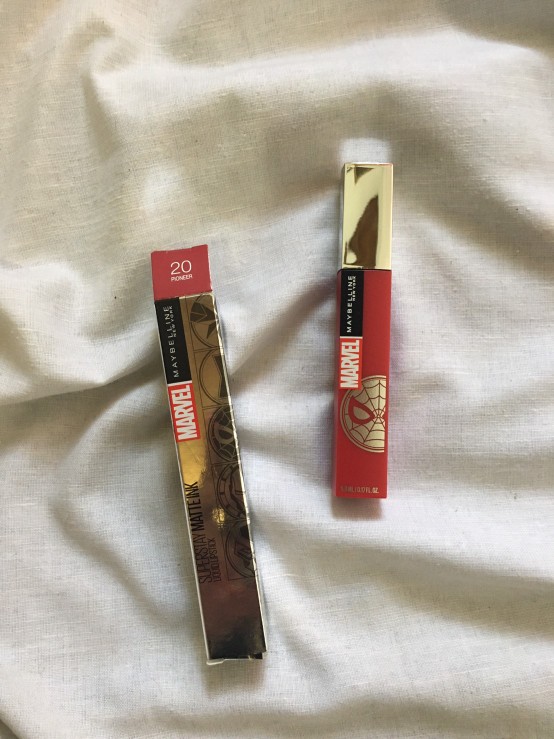 Maybelline X Marvel Superstay Matte Ink Liquid Lipstick