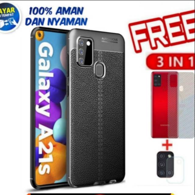 Paket Case Samsung Galaxy A21s 2020 New Edition  Casing Samsung A21s