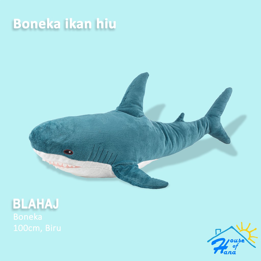 Blahaj Boneka Ikan Hiu Boneka Lucu