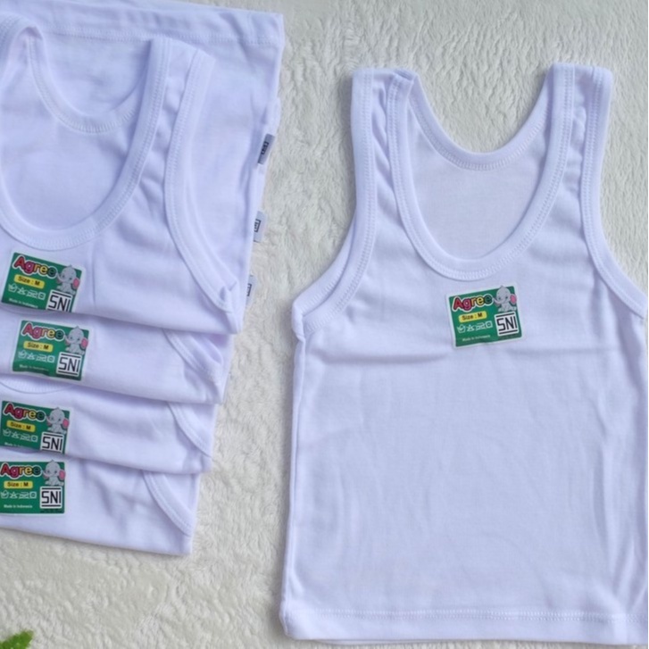 JH Singlet Agree Putih dan Warna Termurah (SGST01, SGST02)