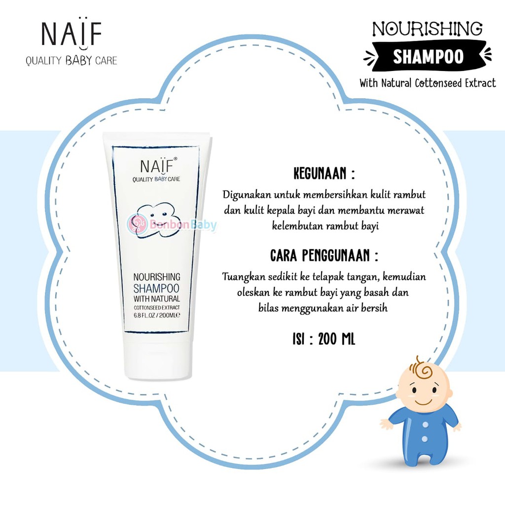 Naif Nourishing Shampoo ( Baby )