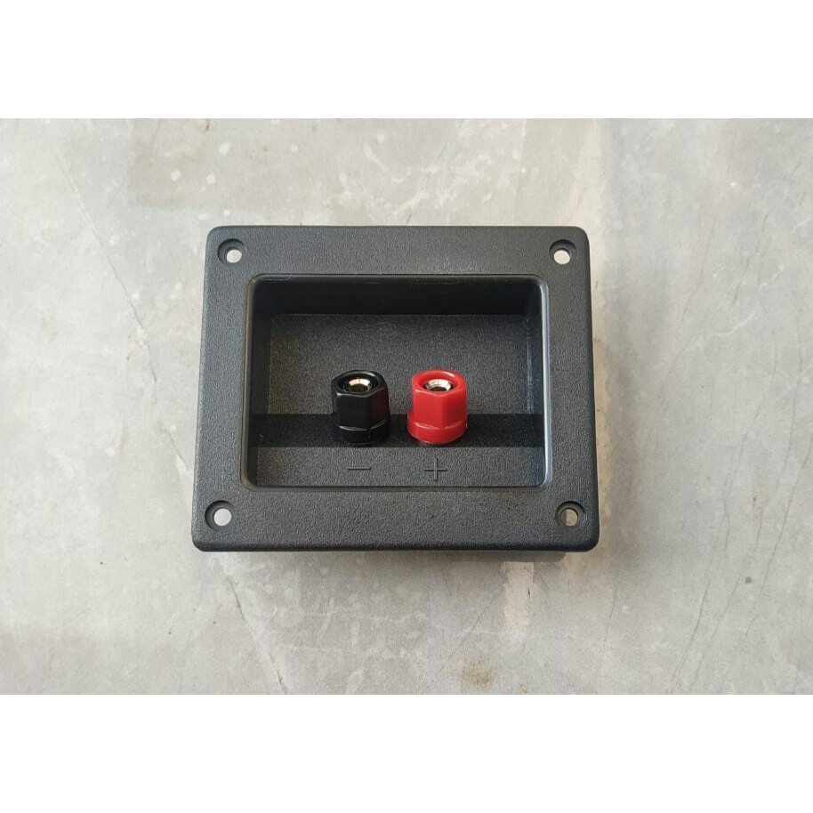 TERMINAL SPEAKER BOX TERMINAL SPEAKER SALON 2PIN TERMINAL SPEAKER SEGI BINDING POST TERMINAL BOX SPE
