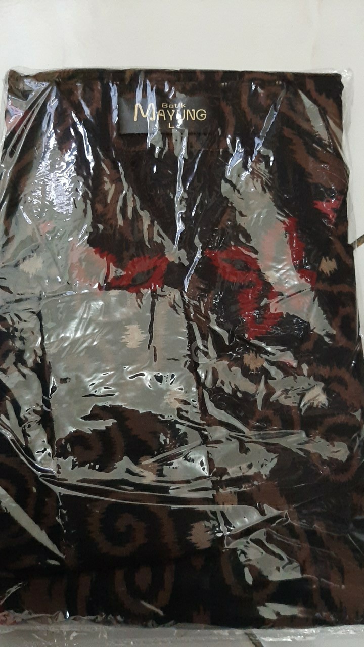 Songket Abang Kemeja Batik Slimfit Premium Lengan Panjang