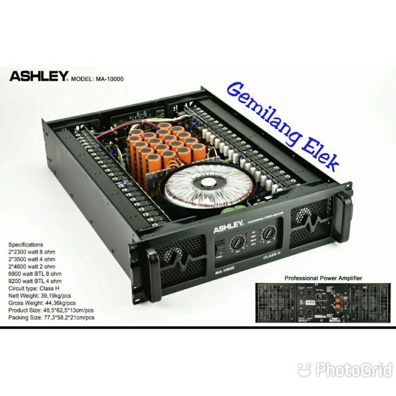 POWER ASHLEY MA10000/ MA 10000 ORIGINAL