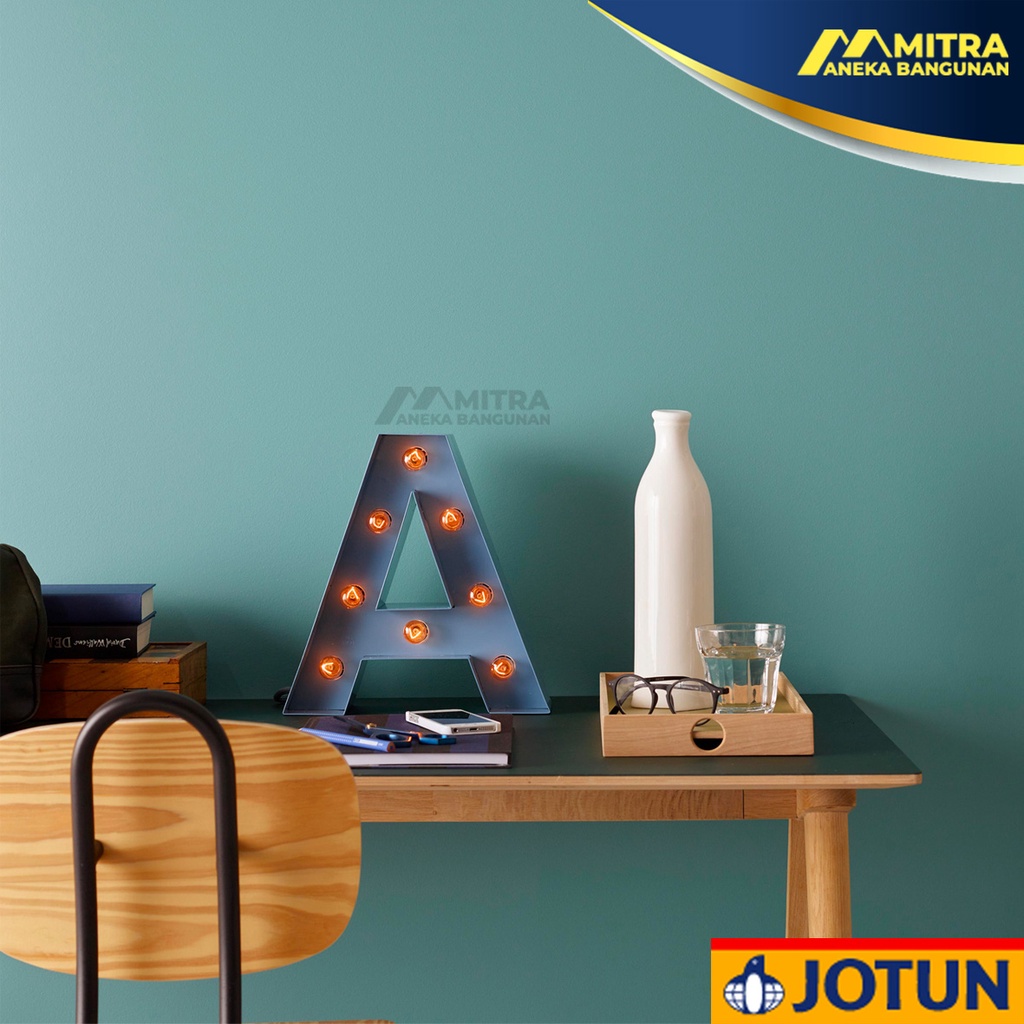 CAT TEMBOK INTERIOR EKSTERIOR JOTUN SEA EMERALD 6084 / MAJESTIC TRUE BEAUTY PERFECT / TOUGH SHIELD /