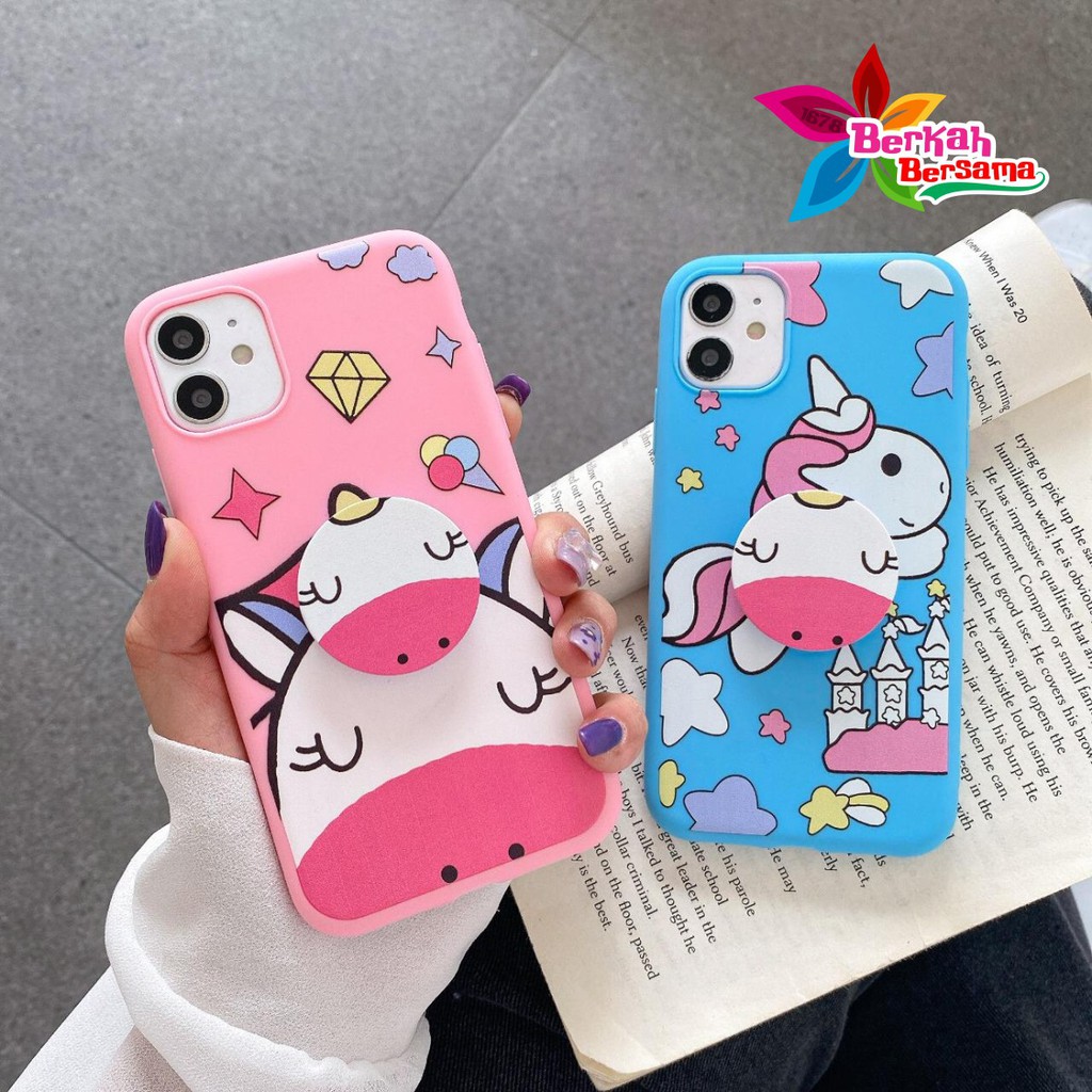 SS273 case Popsocket UNICORN Samsung A01 M01 Core J2 Grand Prime A10 M10 A10s M01s A12 BB4416