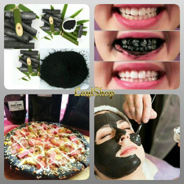 

100 gr - Arang Bambu - Activated Charcoal - Carbon Active - Activated Bamboo Charcoal