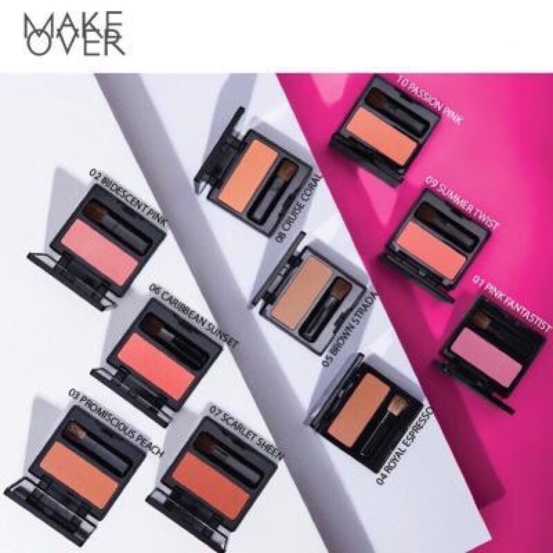 MAKE OVER blush on single