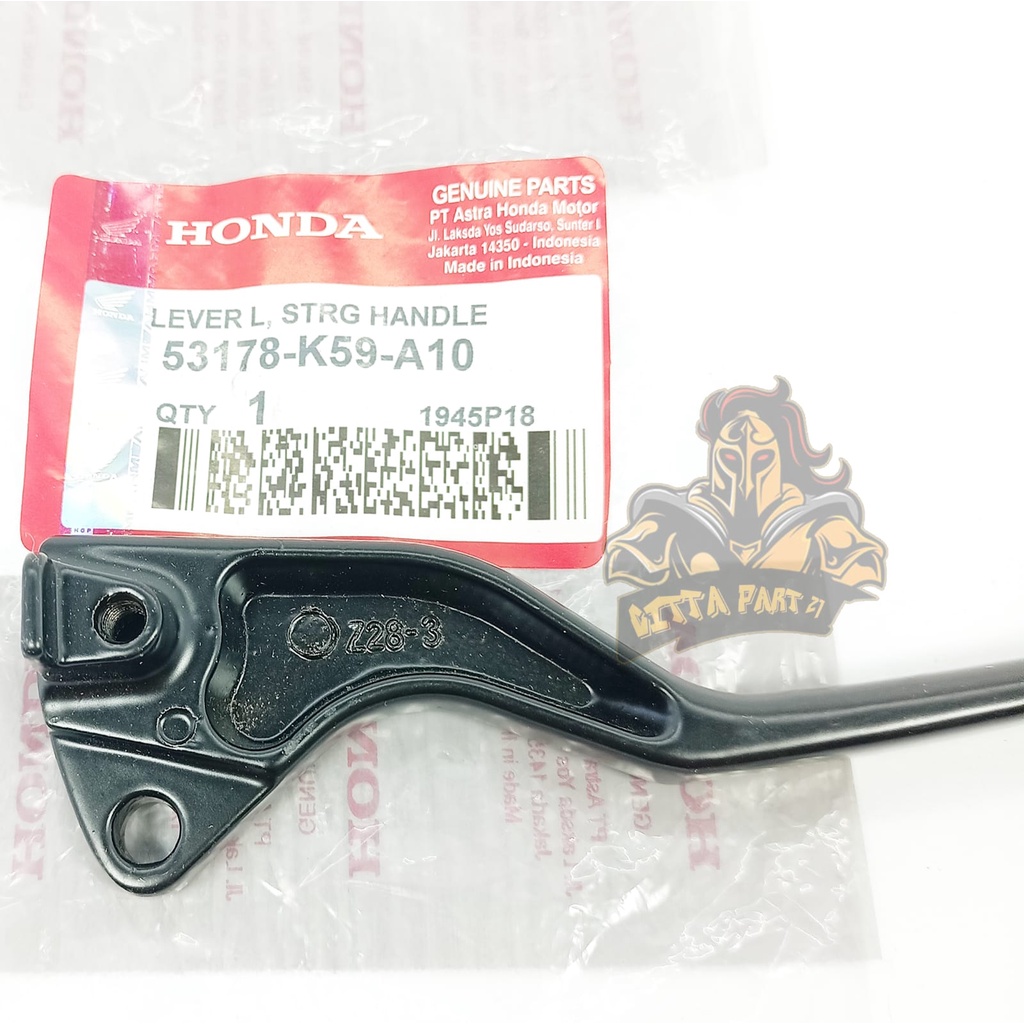 HANDLE HANDEL REM KIRI HONDA KUALITAS ASLI ORIGINAL HONDA AHM PRESISI TIDAK MUDAH PATAH DAN AWET VARIO 125 LED VARIO 150 LED