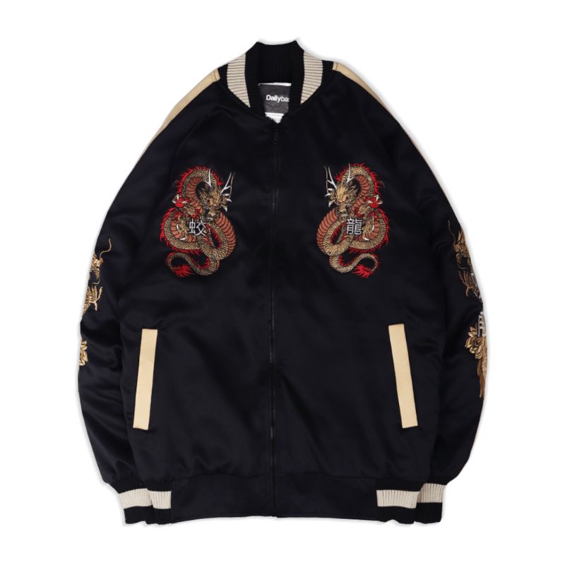 Jaket Sukajan Black Mizuchi Limited Edition