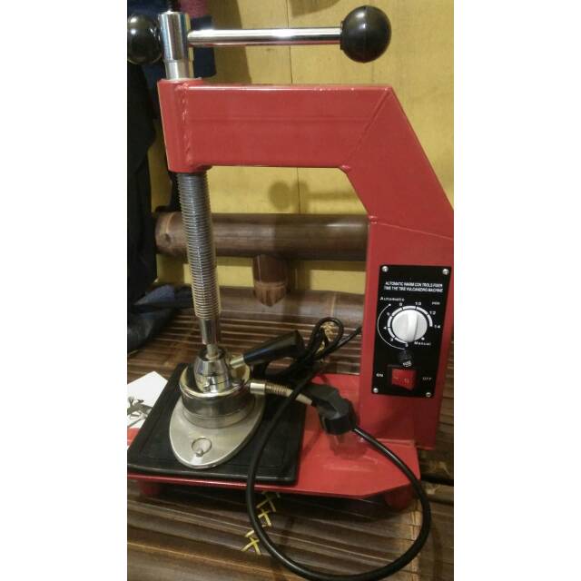 Alat press tambal ban elektrik 1 tungku