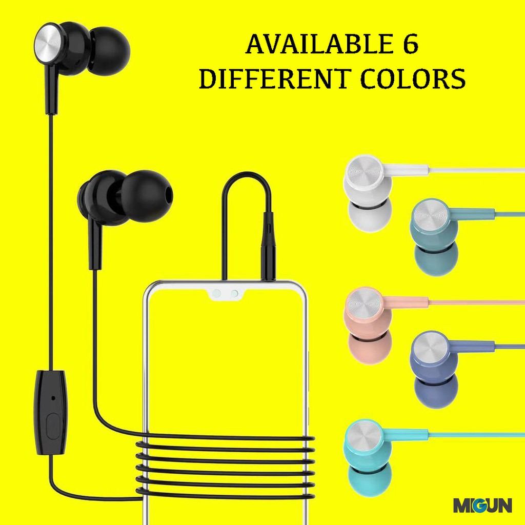 Macaron Cable Earphone Jack - Universal untuk semua type hp