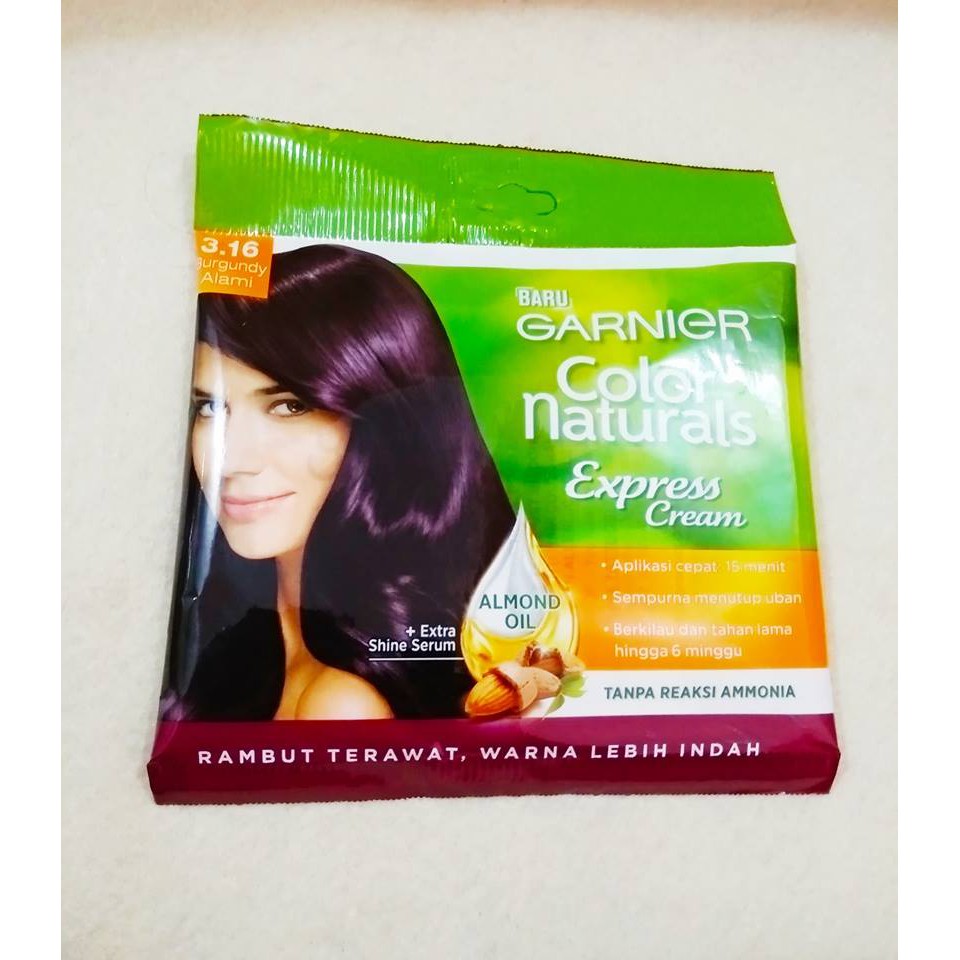 Warna Rambut  Coklat Kemerahan Garnier Model Terbaru