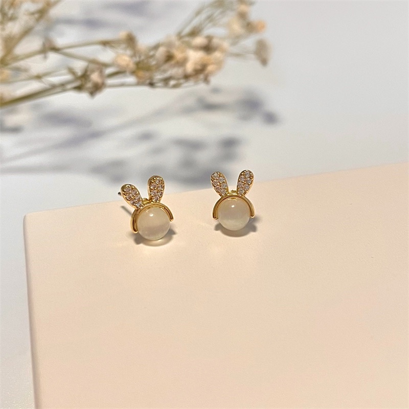 MIFFY STUD EARRING (925 Silver) / Anting Stud Korea