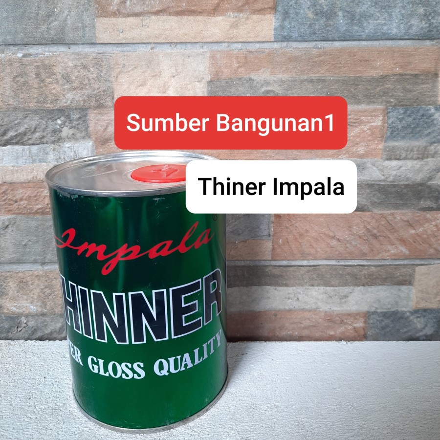Thinner impala 1 liter pengencer cat campuran cat thiner tiner