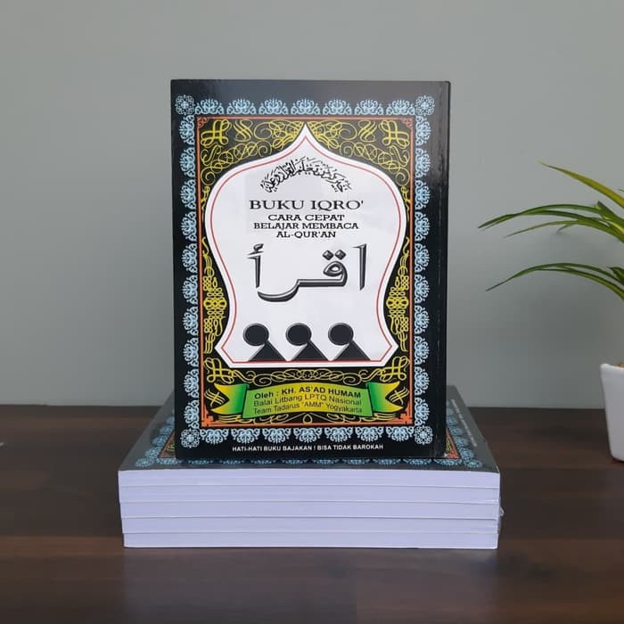 Buku Iqra / Buku Iqro Bacaan Mengaji Anak Ukuran Besar &amp; Kecil