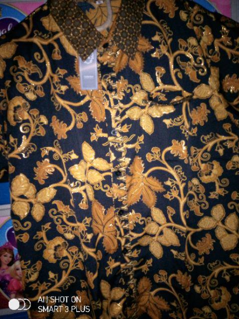 (real Pict) Couple Batik Kebaya Brukat Cp Sarwendah Jumbo Xl