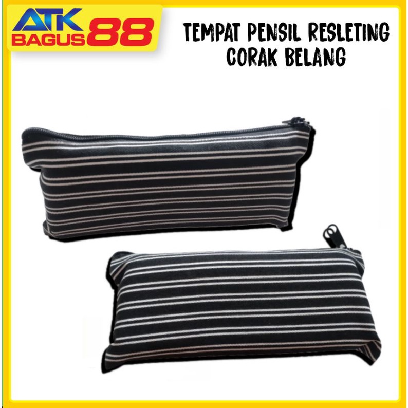 TEMPAT PENSIL RESLETING CORAK BELANG-1pcs