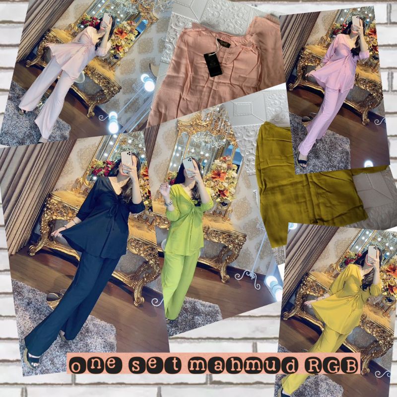 one set Mahmud RGB setelan celana RGB Free ongkir bisa COD