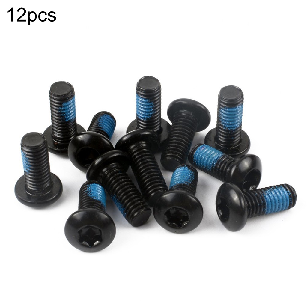 12pcs Sekrup T25 Torx Heksagonal Untuk Rem Cakram Sepeda