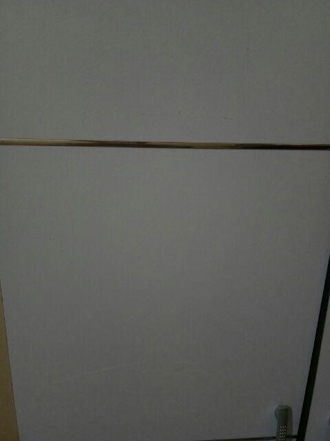 Lemari Pakaian 2 Pintu Minimalis Putih Dengan Cermin Premier