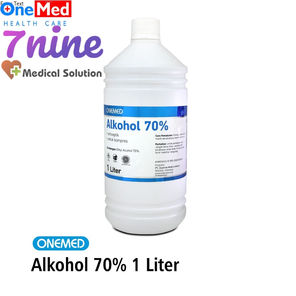 Onemed Alkohol 70 Persen 1 Liter