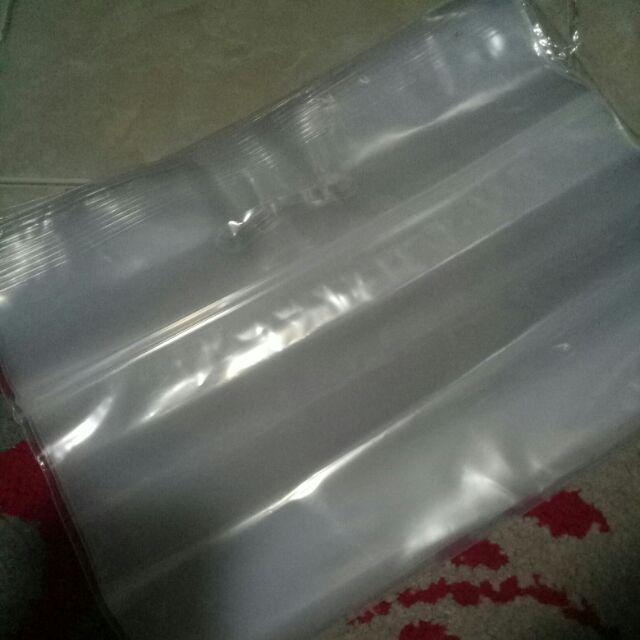 Termurah Plastik Klip Pond 30x38+7 Tebal Plong Kepeer Ziplock Cetik Shopping Bag 30 X 38 Cm 30x38