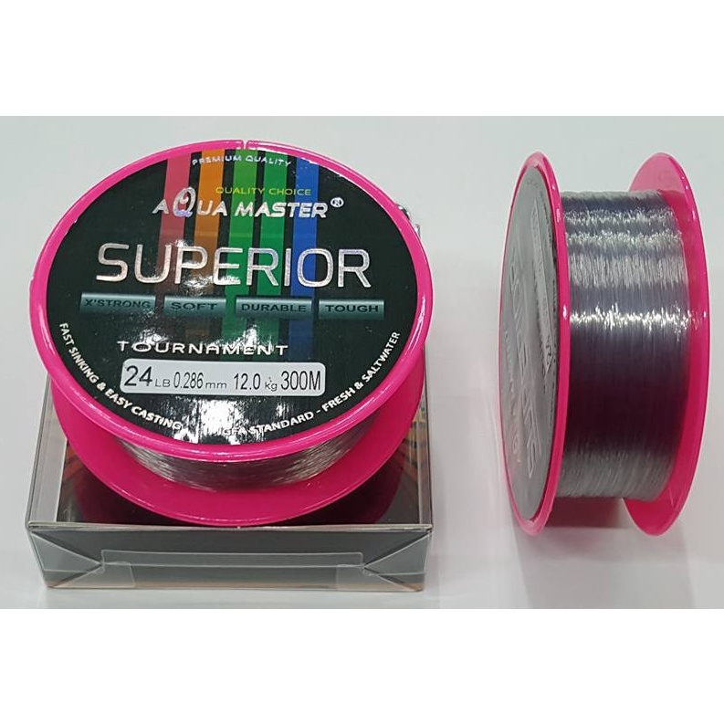 SENAR / LINE MONO AQUA MASTER SUPERIOR (Color GREY)