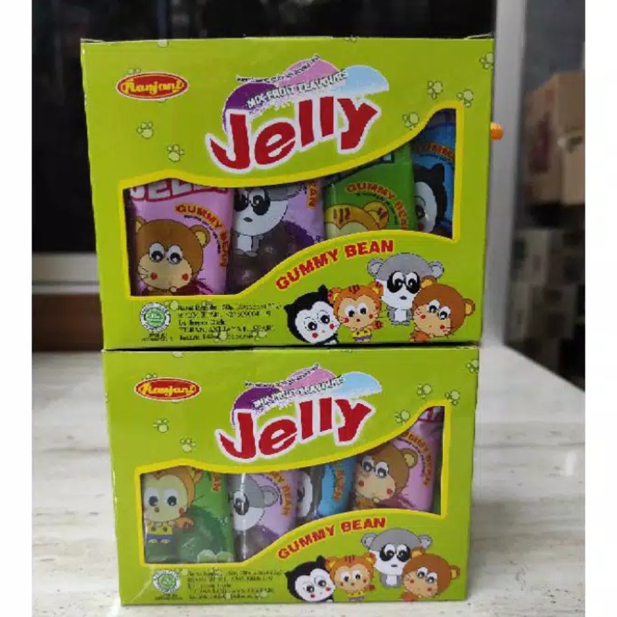 

Jelly Gummy Bean Youka box isi 30 sachet