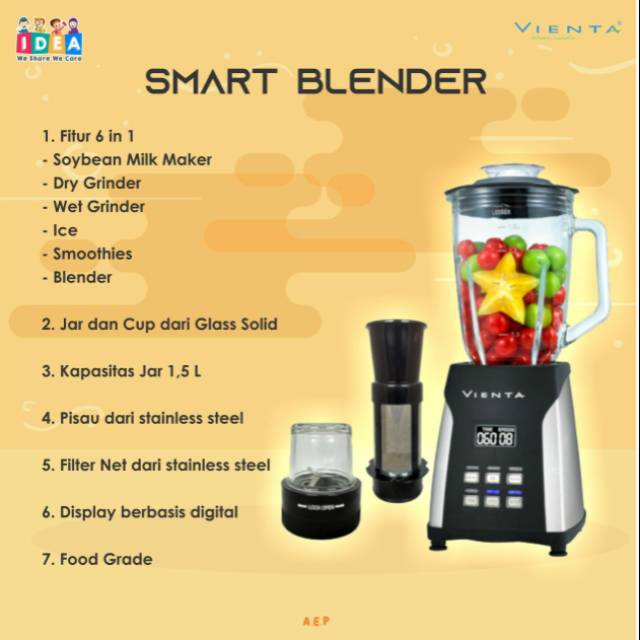 Smart Blender Vienta | Blender Vienta | Smart Blender
