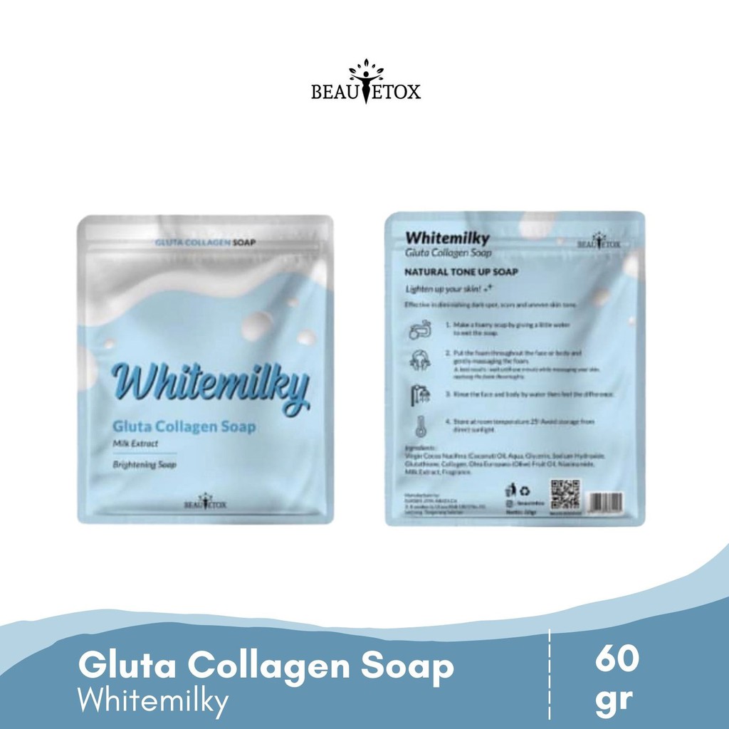 [BPOM] GLUTA COLLAGEN SOAP WHITENING ORIGINAL BY BEAUTETOX