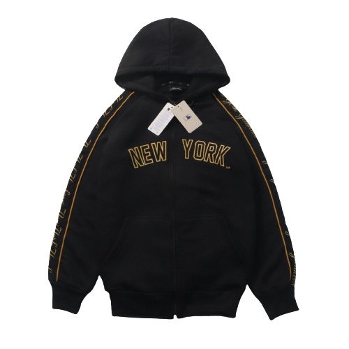 Jaket Sweater Zipper MLB NY TAPED – Fashion Trendy Casual Unisex Good Brand Quality 99% Realpict