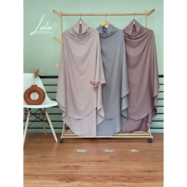 French Khimar Lula by Khumaira syari | French khimar instan | FK karet